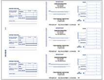 Home Desk Deposit Tickets - 1 part