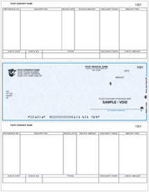 Laser Accounts Payable Middle Check