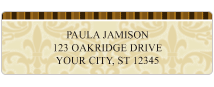 Velvet Address Labels 