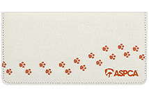 ASPCA® Canvas Checkbook Cover