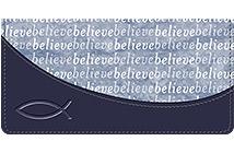 Believe Checkbook Cover