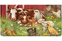 Barnyard Babies Leather Cover