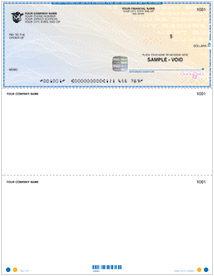 High Security Laser Multi-Purpose Top Check Without Lines