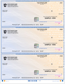 High Security Laser 3 To A Page Business Checks Without Lines